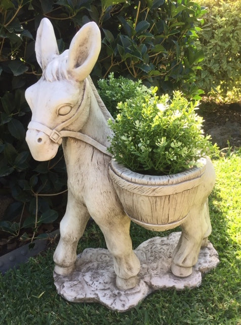 DONKEY WITH FLOWERPOTS - this item can not be sent