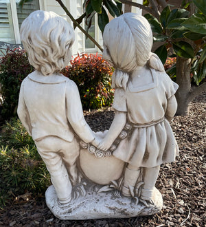 Girl & Boy Heart Planter - PICK UP ONLY