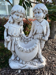 Girl & Boy Heart Planter - PICK UP ONLY