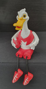 SWAN with ROPE LEGS - Poly resin